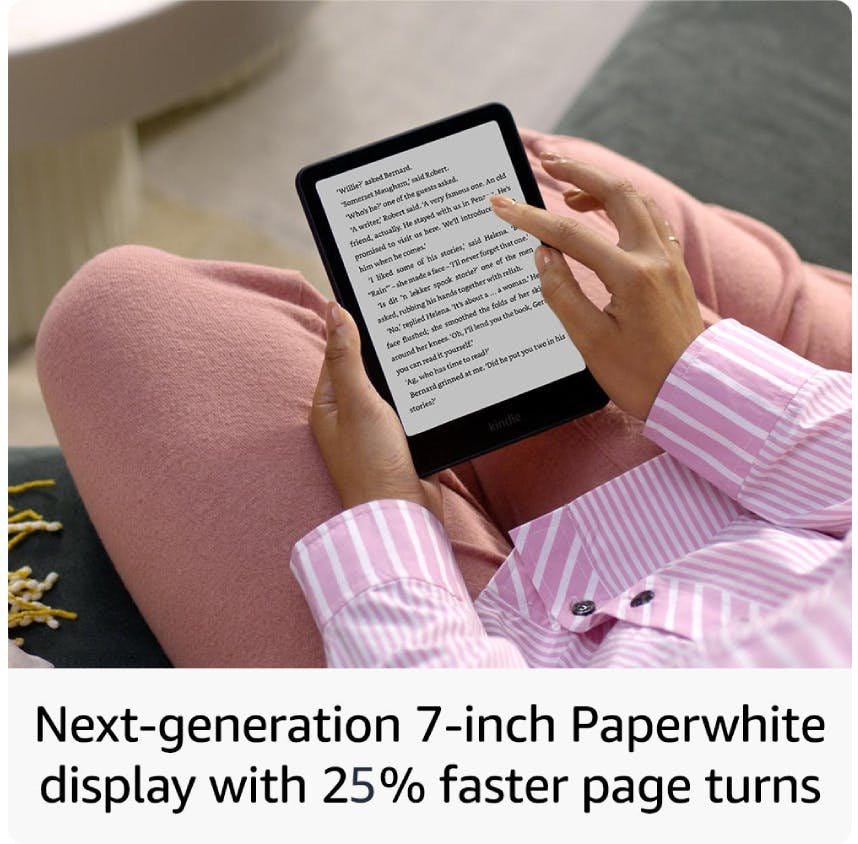 Amazon Kindle Paperwhite (12th Gen ) 16 GB eReader-Black